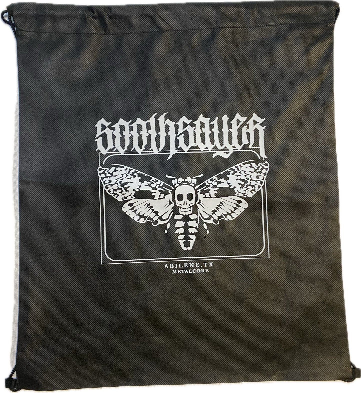 Death Moth Drawstring Bag